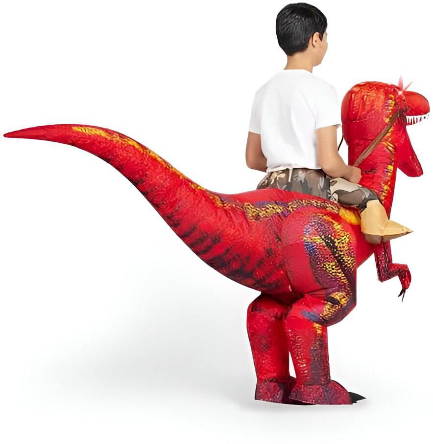 Children's inflatable dinosaur