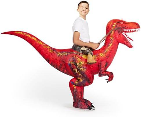 Children's inflatable dinosaur