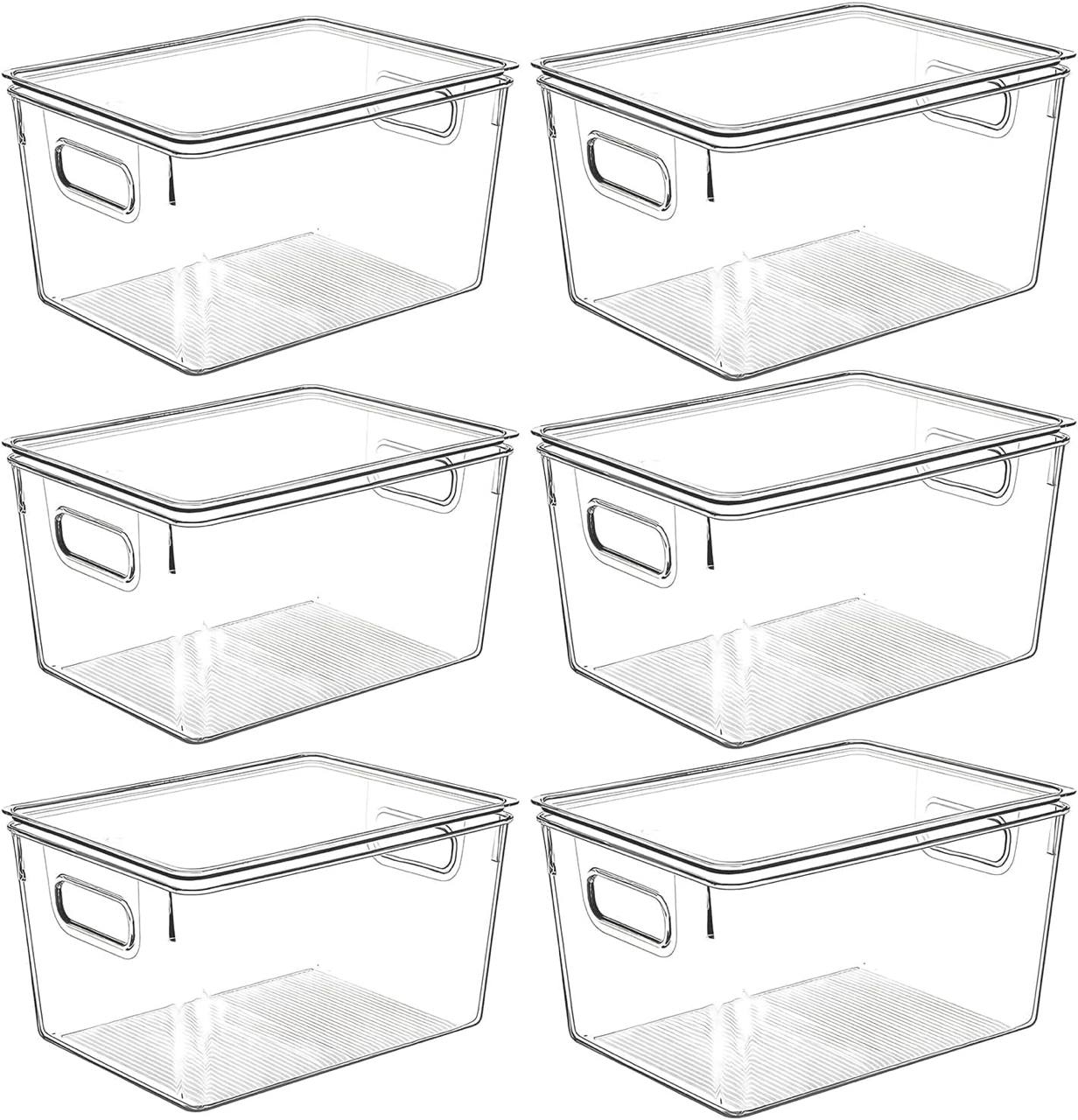 Clear Stackable Storage